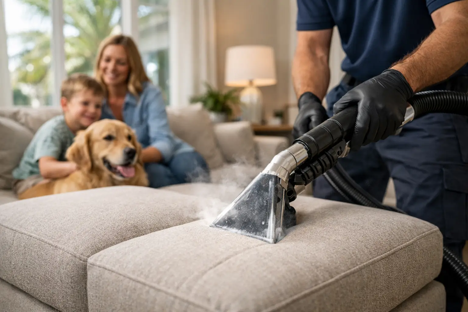7 Upholstery Steam Cleaning Benefits for Homes