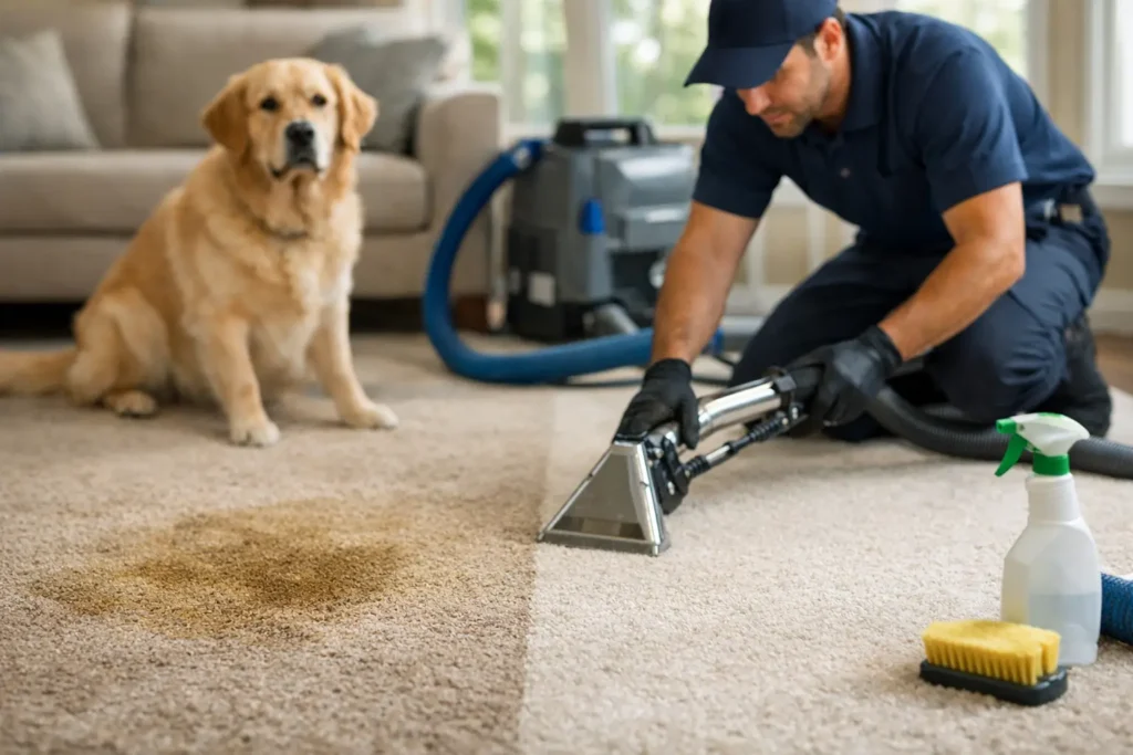 Pet Urine Carpet Cleaning Results You Can Trust