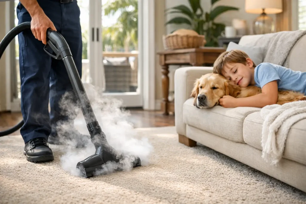 Steam Cleaning for Allergy Relief at Home