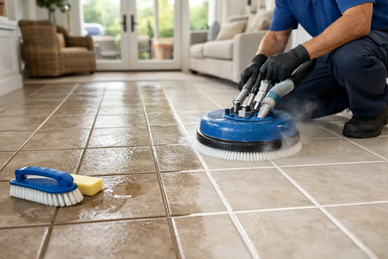Tile Grout Cleaning That Brings Floors Back