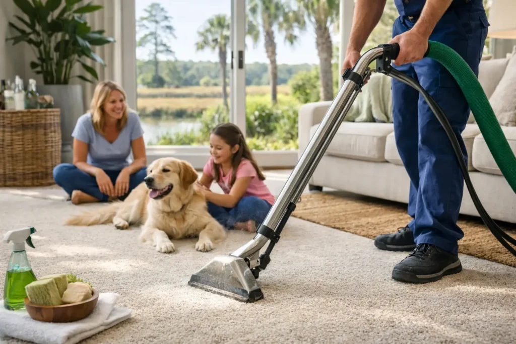 Green Carpet Cleaning Guide for Lowcountry Homes