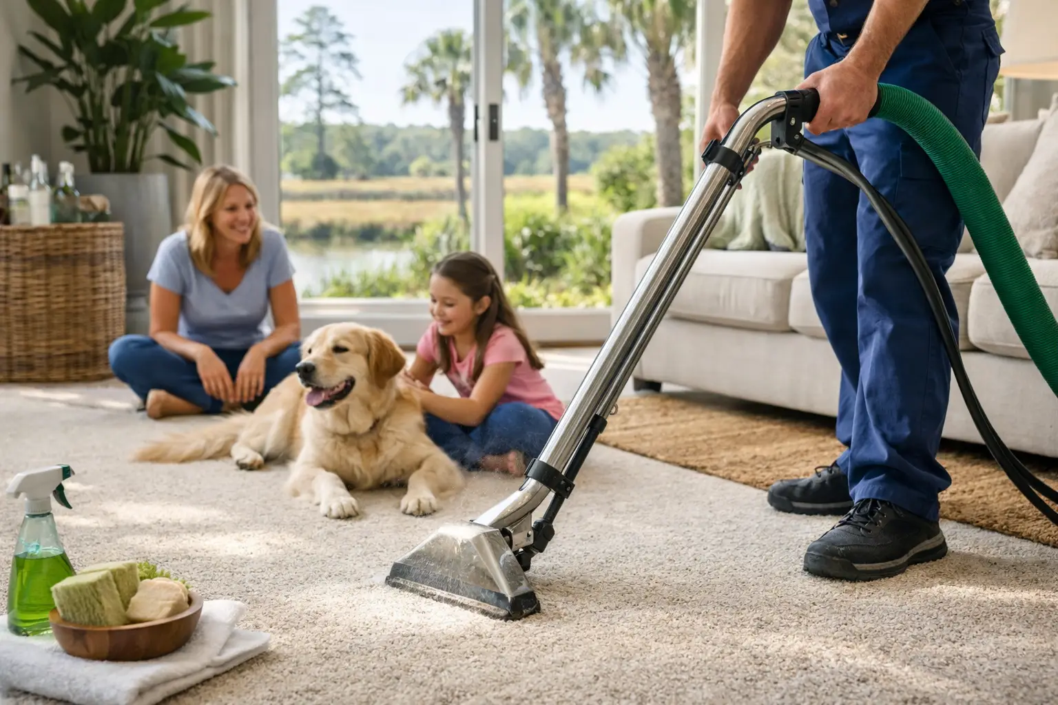 Green Carpet Cleaning Guide for Lowcountry Homes