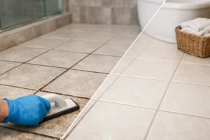 Grout Restoration Before and After Results