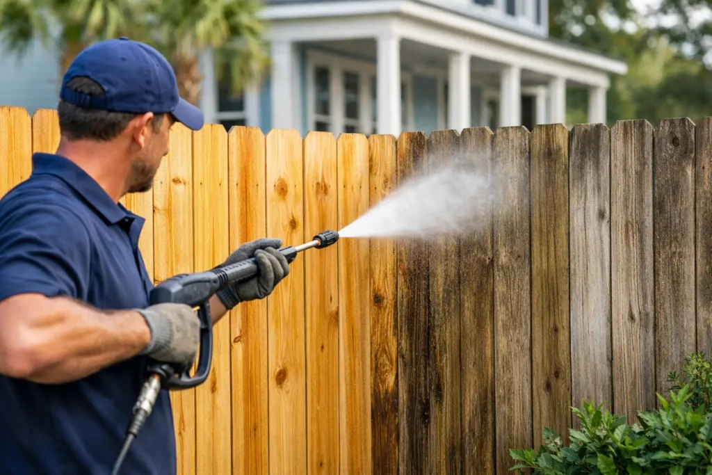 How to Pressure Wash Fences Without Damage