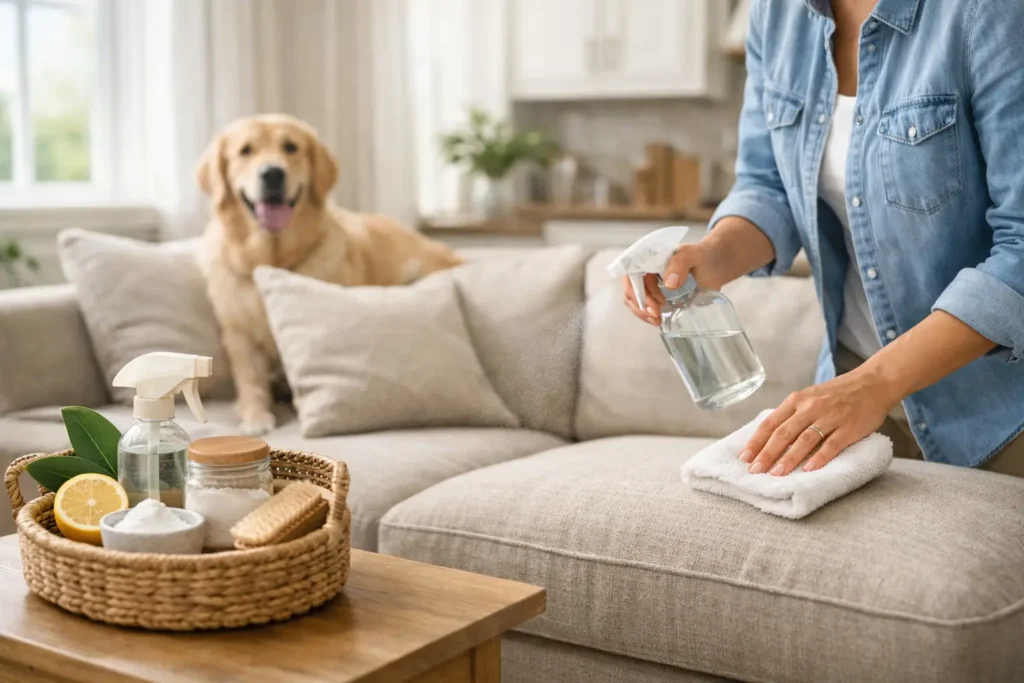 How to Remove Sofa Odors Without Harsh Chemicals