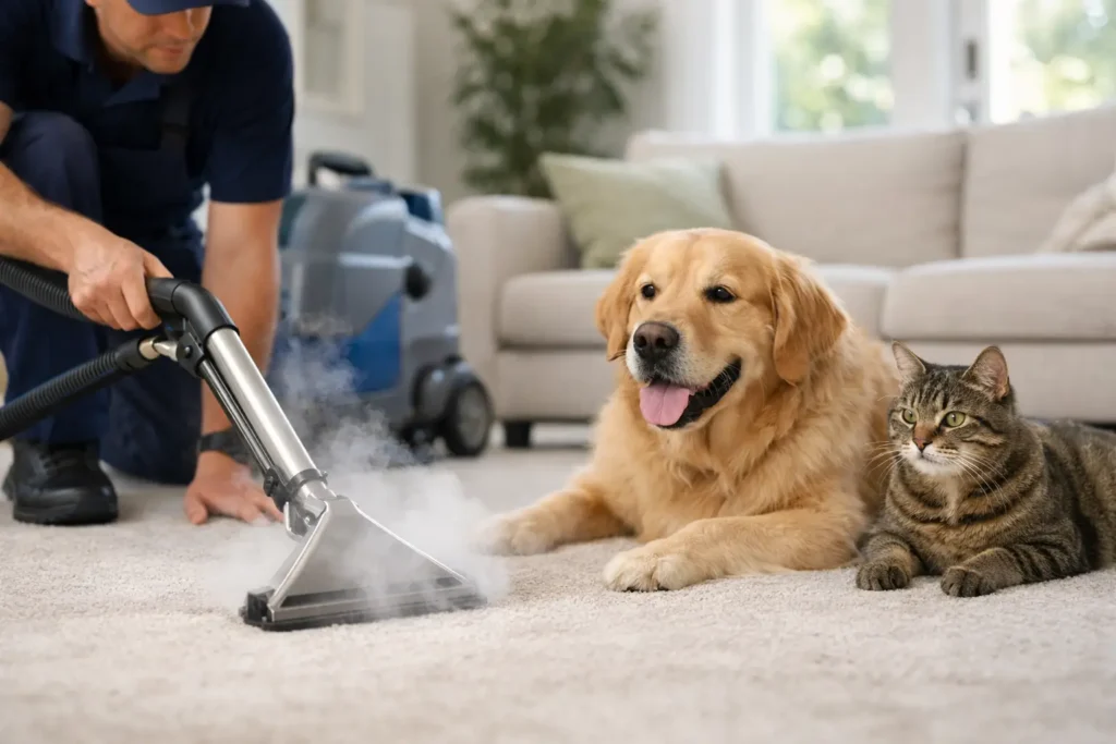 Is Steam Cleaning Safe for Pets? What to Know